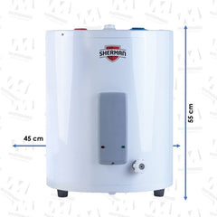 Termotanque Eléctrico Sherman Tepc055 Blanco 55l