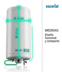Escorial Eléctricos 90l Blanco