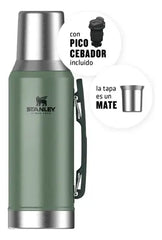 Termo Stanley Original Mate System Classic 1.2 Litros Verde Oscuro