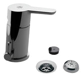 Mezcladora De Baño Fv Puelo 0189/b5 Cromo Cromado
