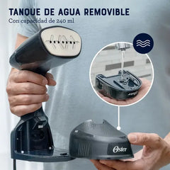 Vaporizador De Telas Portátil Oster Gctes-101 De 240 Ml Negro