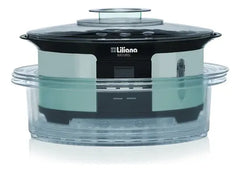 Vaporera Eléctrica Liliana Naturel Av930 Color Gris/negro 1.05kw 50 Hz