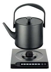 Pava Eléctrica Atma Digital 0.5 Litros Con Corte Automático Acero Inoxidable Negro