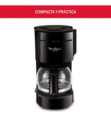 Cafetera De Filtro Moulinex Café City 600ml Color Negro Fg320558