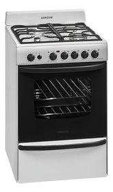 Cocina A Gas Longvie 19501b 56cm Blanco Encendido Una Mano Blanco