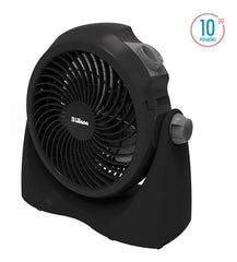 Turboventilador Reclinable Liliana Vtf10p De 3 Aspas Negras 25.4 Cm Negro Plástico 3