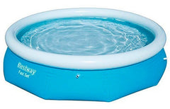 Pileta Inflable Redonda Bestway Fast Set 57009 De 3.05m X 76cm 3638l Azul