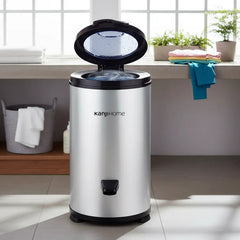 Secarropas Centrífugo Eléctrico Kanji Tambor Acero Inox 3kg 2800rpm Gris