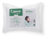 Almohada Cannon Doral Fibra Poliéster Siliconada 70x50 Dobby Color Blanco