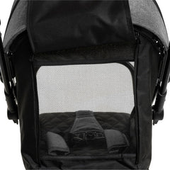 Cochecito Bebesit Luggy Gris Negro