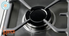 Florencia 6748i Anafe Empotrable Acero Inox Gas 4 Hornallas Color Acero Inoxidable