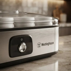 Yogurtera Westinghouse Wh-yog20-01 De 8 Frascos Vidrio 1.6l Plateado
