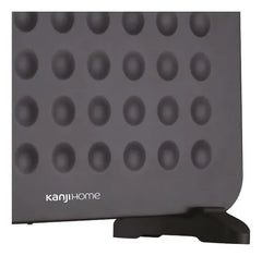 Calefactor Eléctrico Convector Con Termostato 2000w Color Negro Kanji-home Kjh-ch121