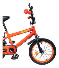 Bicicleta Infantil Randers Bke160f Rojo Rodado 16 Rueditas Naranja 16