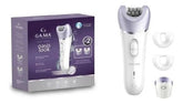 Depiladora Inalambrica Gama Oasis Look Usb 2v Humedo Seco Ct Color Blanco/violeta