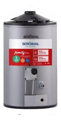 Termotanque A Gas Señorial Family Alta Recuperación De 30lts Gris