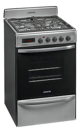 Cocina A Gas Longvie 21501xt 56cm Inox Grill Eléctrico Color Acero Inoxidable