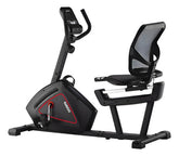 Bicicleta Fija Horizontal Magnetica Randers Arg6392 H110k Cs Negro