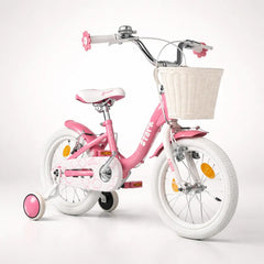 Bicicleta Rodado 16 Stark Love Acero Aluminio V Brakes Rosa 16