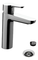 Griferia Lavatorio Monocomando Mediano Fv Puelo 0181.01/b5cr Cromo Cromado