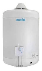 Termotanque Escorial 45 Lts Multigas Carga Superior Color Blanco