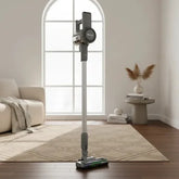 Aspiradora Inalámbrica 2 En 1 Vertical Y De Mano Philco Luz Verde Ultra Liviana 130w Gris
