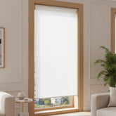 Cortina Roller Blackout Blanca Para Ventana Vivendi 80 X 200 Blanco
