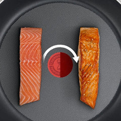 Set 6 Piezas Cacerolas Tefal Pratika Antiadherente Negro