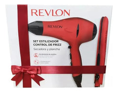Kit Revlon Secador + Planchita Profesional Rvdr5230 Rojo - Rojo