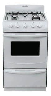 Cocina A Gas Escorial Candor S2 Color Blanco Gas Natural