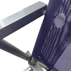 Reposera De 1 Posición Playa Aluminio Botafogo Violeta H130k Violeta