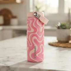 Vaso Botella Térmica Stanley Aerolight Flip Straw De 473 Ml Rosa Lisa