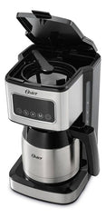 Cafetera Programable Oster Bvstdc4404 Jarra Térmica 8 Tazas Plateado