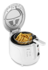 Freidora De Aceite Atma Df5318p Con Cesta Extraíble Blanco 50 Hz/60 Hz