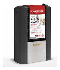 Calefactor Coppens 2500 Tbu Izquierdo Peltre Acero Multigas