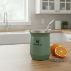 Mate Térmico Stanley Classic De 236 Ml Verde Mate Stanley 236m