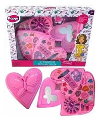 Set Maquillaje Infantil Desplegable Corazón Poppi 5667