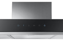 Campana Extractor Samsung Luces Led Y Control Táctil De 90cm Color Gris
