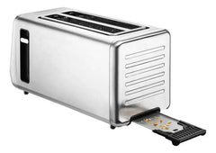 Tostadora Digital De 2 Bocas Liliana At942 Panel Led 1400w Gris