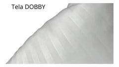 Almohada Cannon Doral Fibra Poliéster Siliconada 70x50 Dobby Color Blanco