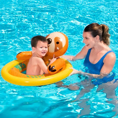 Inflable Asiento Animales Bestway 34058 Flotador Bebe Amarillo