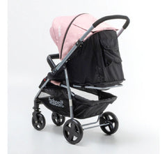 Cochecito Travel System Bebesit 1390ts-f Manillar Rosa Cts Rosa Plateado