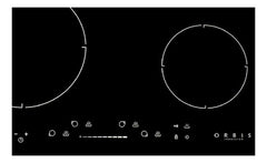 Anafe Eléctrico - Orbis Ei4oeo Color Negro - 4 Hornallas