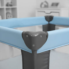 Practicuna Corralito Plegable Transportable Bebesit 2105-ad Celeste Lisa