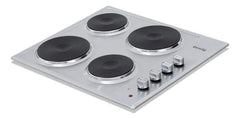 Anafe Eléctrico Empotrable Escorial Ae58 Hot Plate 60cm Plateado