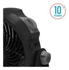 Ventilador Turbo 10 Vtf10p Liliana 25.4 Cm 50 Hz Negro
