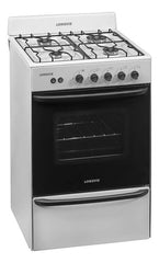 Cocina A Gas Longvie 12331b 56cm Blanca Cajón Parrilla Blanco