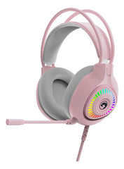 Auricular Headset Gaming Marvo H8325pk Scorpion Rosa Cts
