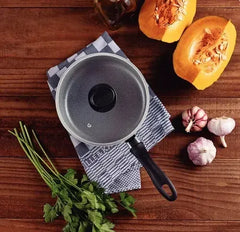 Bateria De Cocina Tramontina Antiadherente Linz 4 Piezas Color Negro