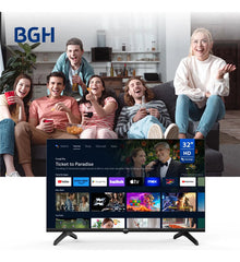 Smart Tv Led 32'' Bgh B3225g5a Hd Frameless Android Tv